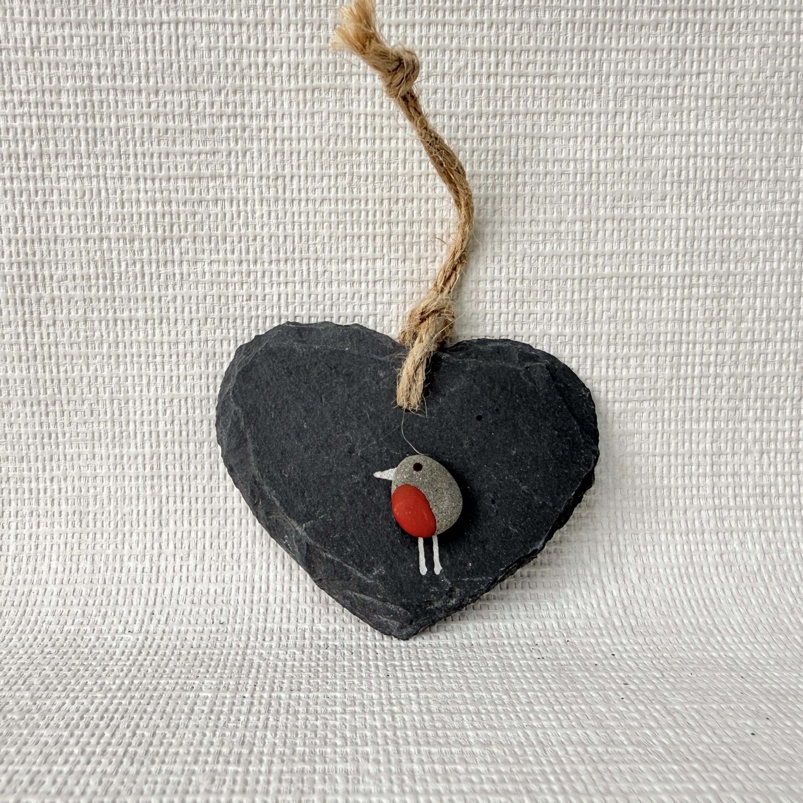 Slate Decoration - Robin