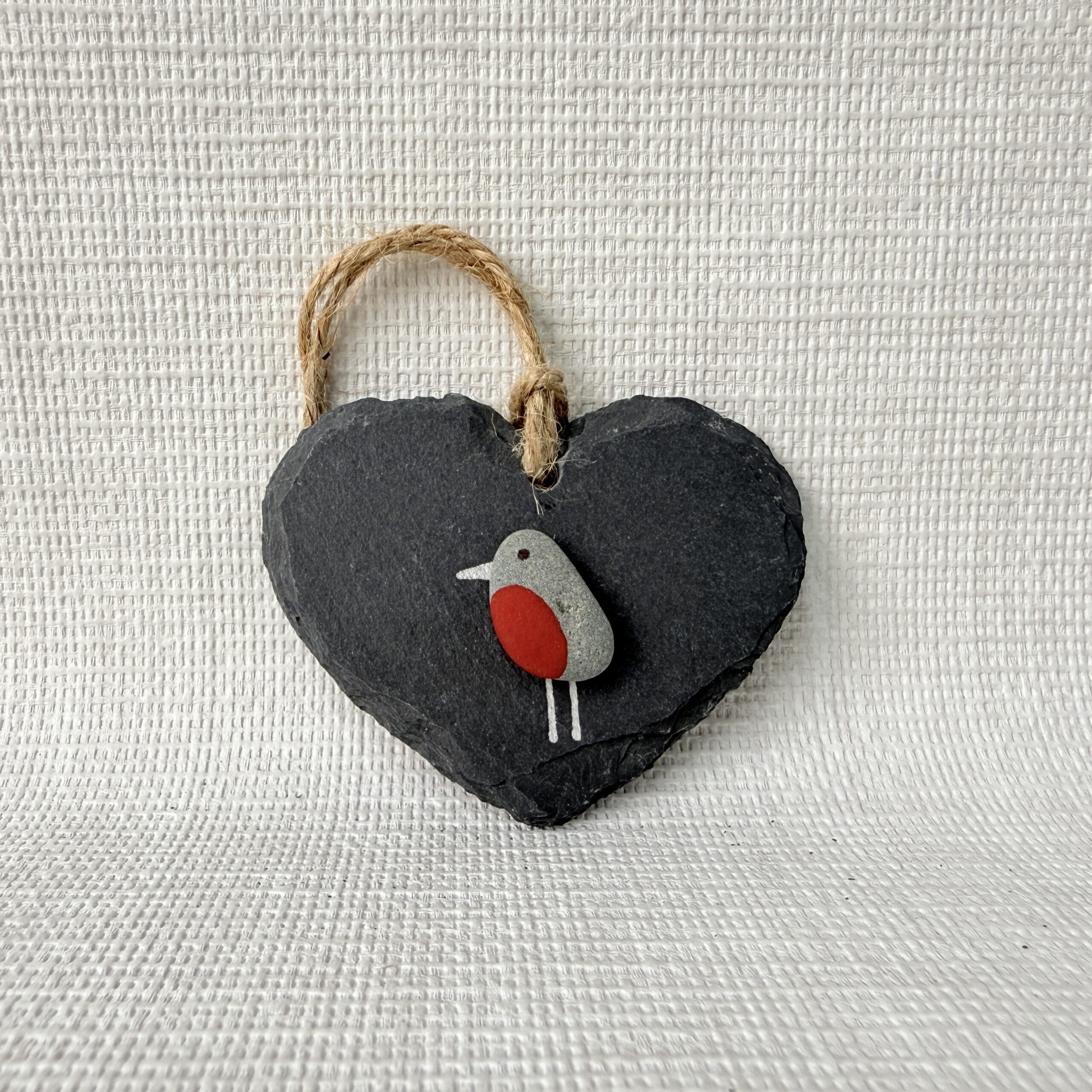 Slate Decoration - Robin