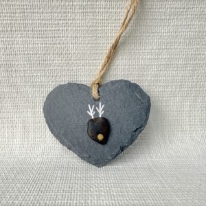 Slate Decoration - Reindeer