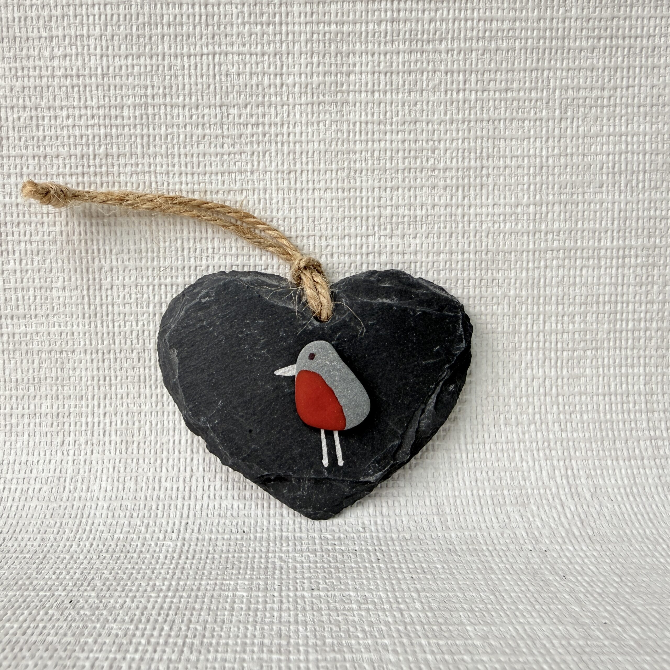 Slate Decoration - Robin