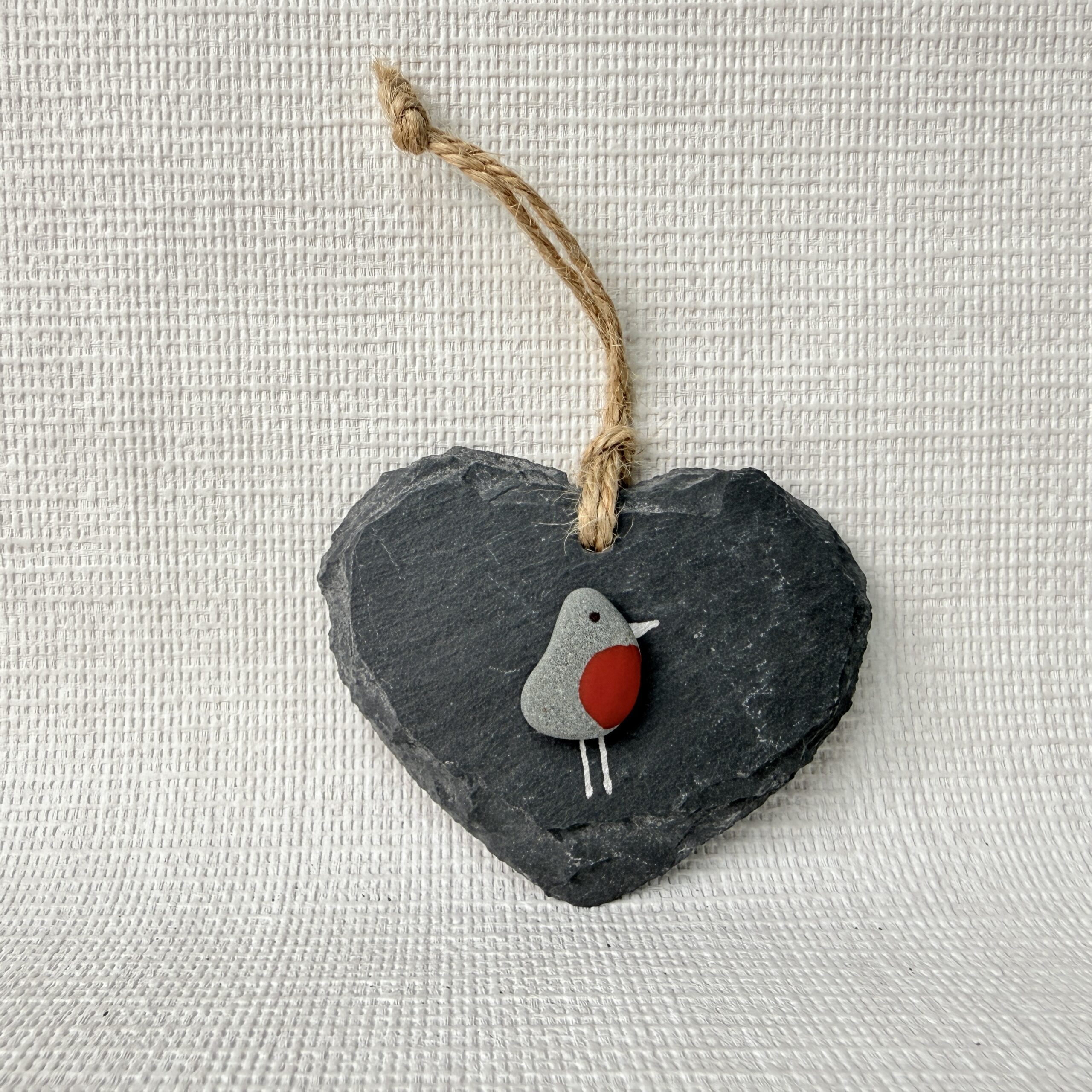 Slate Decoration - Robin