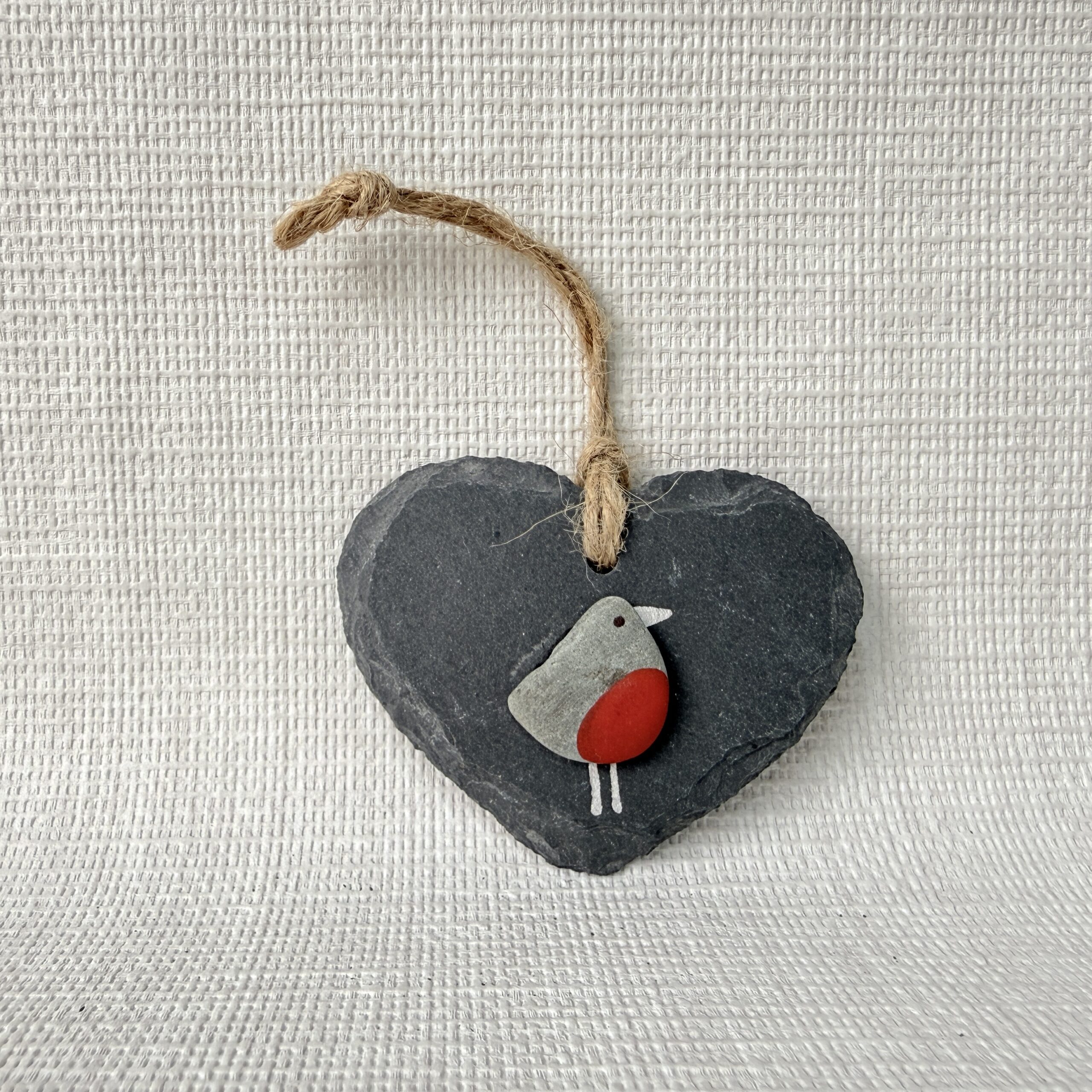 Slate Decoration - Robin