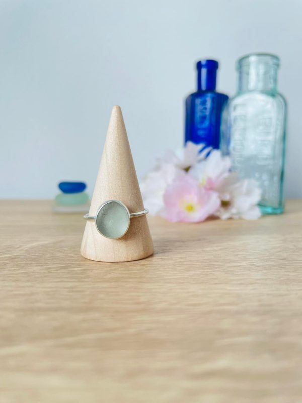 Size U - Sea Glass Ring