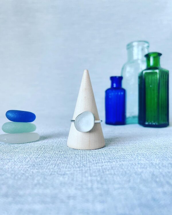 Size R - Sea Glass Ring