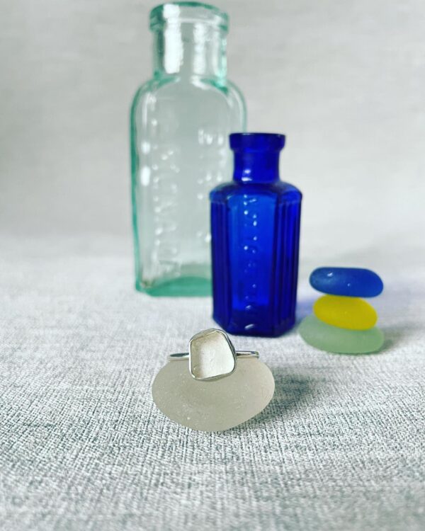 Size Q - Sea Glass Ring