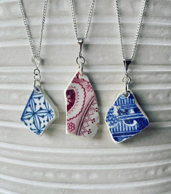 Sea Pottery Necklace - Various Designs - Image 9