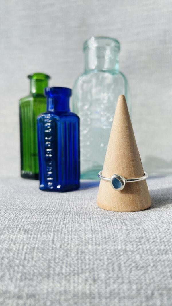 Size U - Sea Glass Ring