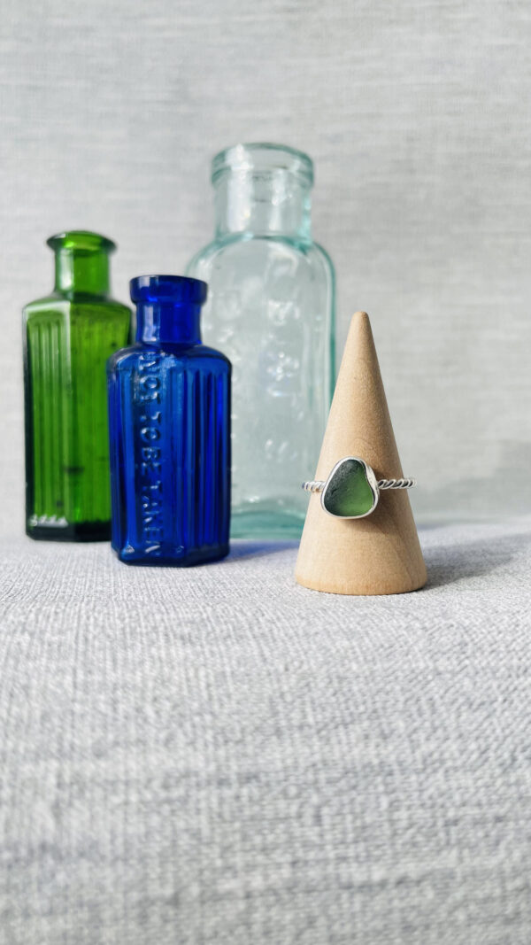Size O - Sea Glass Ring