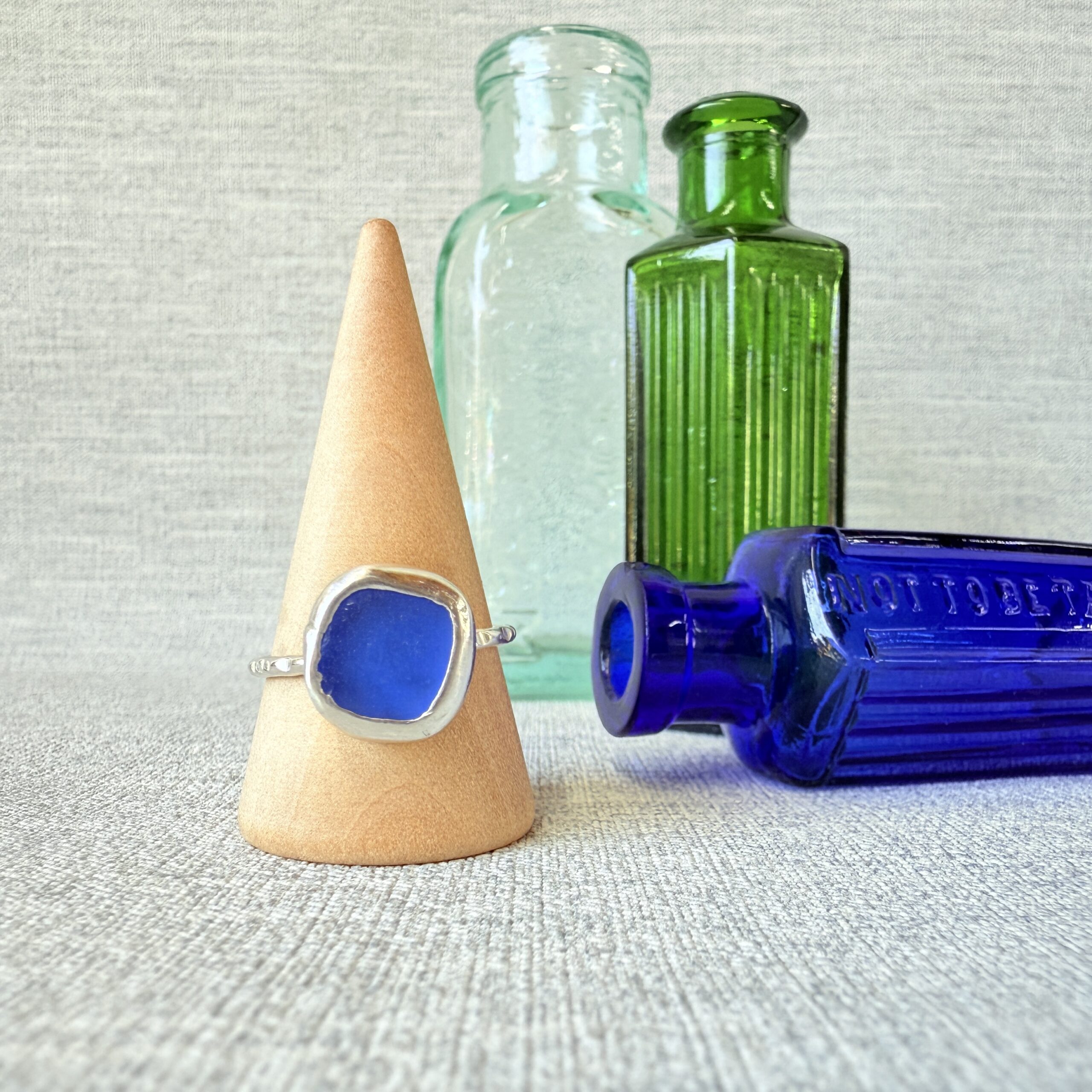 Size S - Sea Glass Ring