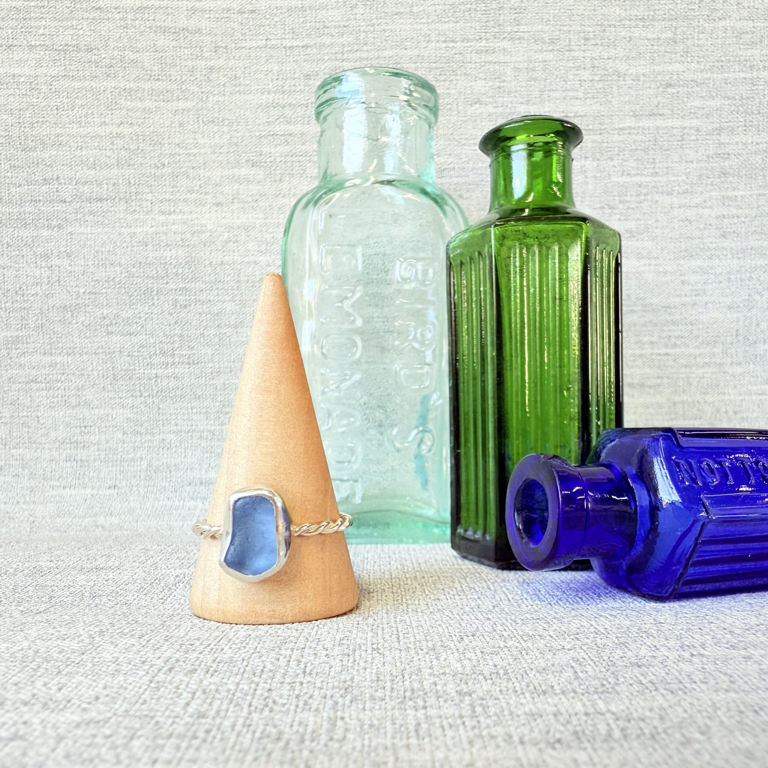 Size V - Sea Glass Ring