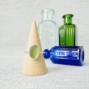 Size M - Sea Glass Ring