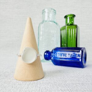 Size O - Sea Glass Ring