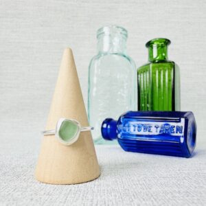 Size P - Sea Glass Ring