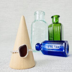 Size T - Sea Glass Ring