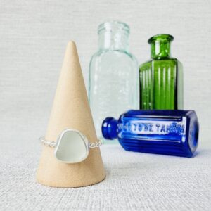 Size U - Sea Glass Ring