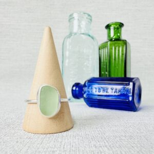 Size U - Sea Glass Ring