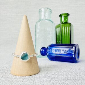 Size R - Sea Glass Ring
