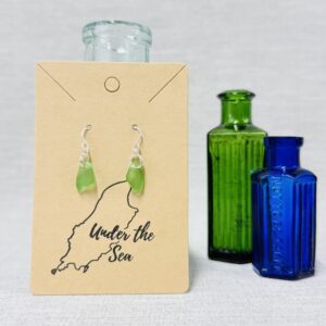 Sea Glass Dangle Earrings