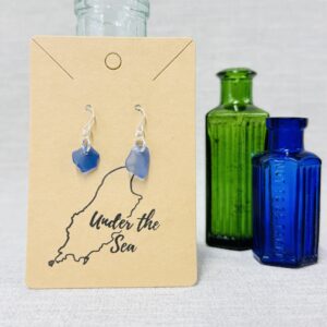 Sea Glass Dangle Earrings