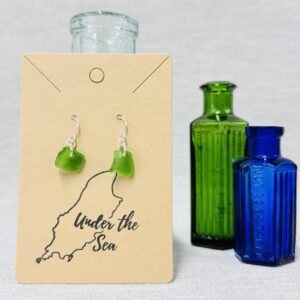Sea Glass Dangle Earrings