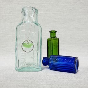 Sea Glass Halo Necklace