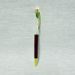 Ballpoint Pen Filled With Sea Glass