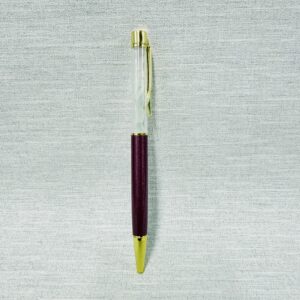 Ballpoint Pen Filled With Sea Glass