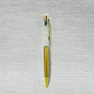 Ballpoint Pen Filled With Sea Glass