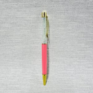 Ballpoint Pen Filled With Sea Glass