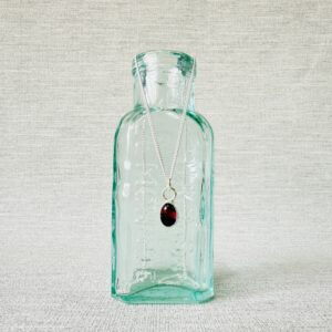 Glass Cabochon Necklace