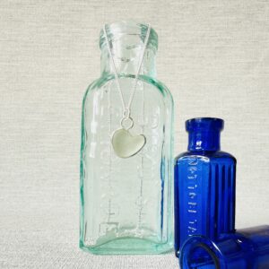 Heart Sea Glass Necklace