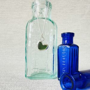Heart Sea Glass Necklace