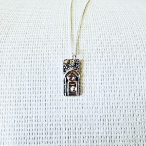 Beach Hut Necklace