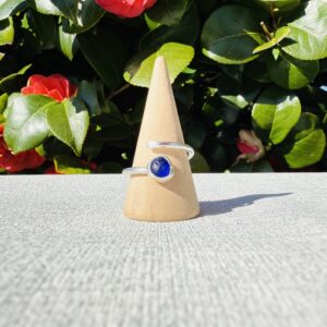 Adjustable Sea Glass Ring. Size Q-U