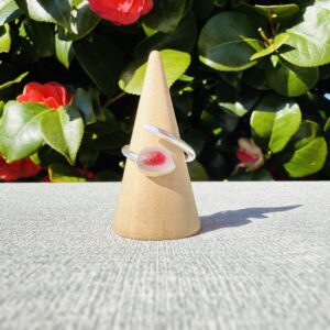 Adjustable Sea Glass Ring. Size K-O