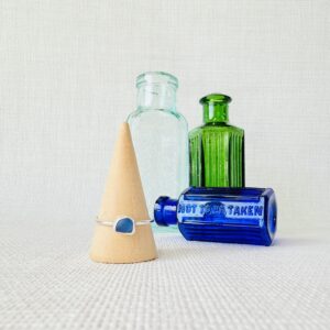 Size T - Sea Glass Ring