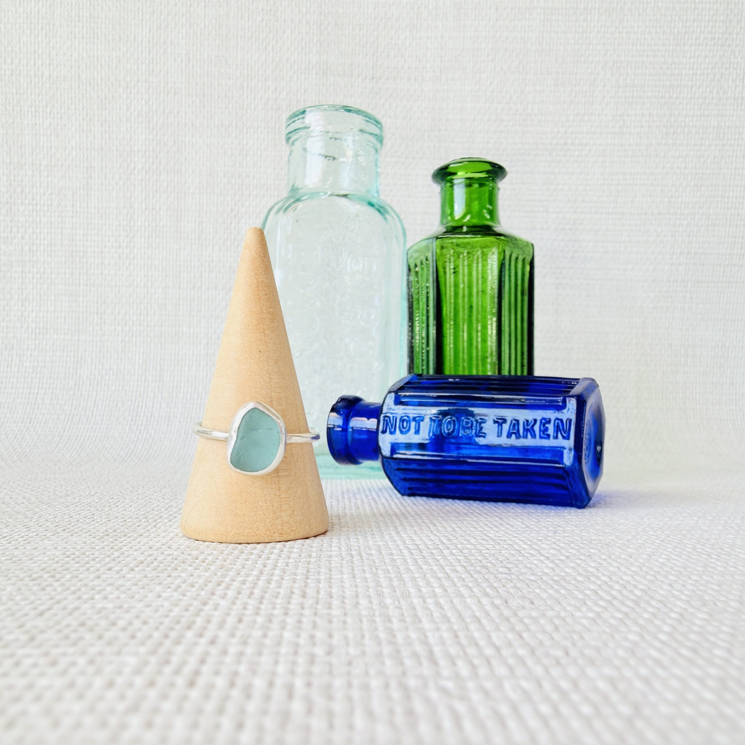 Size Q - Sea Glass Ring