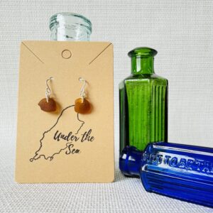 Sea Glass Dangle Earrings