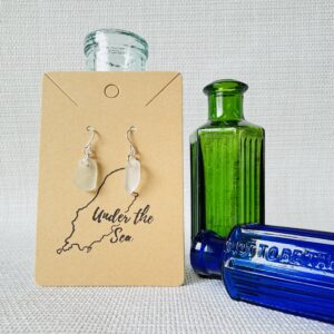 Sea Glass Dangle Earrings