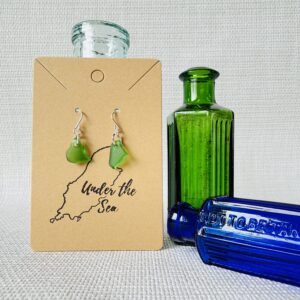 Sea Glass Dangle Earrings