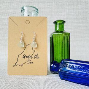 Sea Glass Dangle Earrings