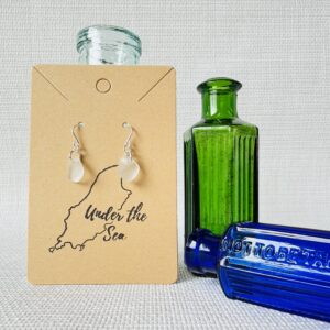 Sea Glass Dangle Earrings
