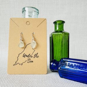 Sea Glass Dangle Earrings