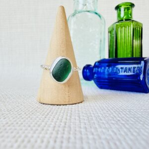 Size P - Sea Glass Ring
