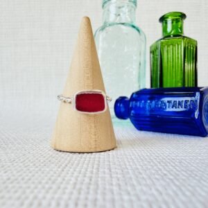 Size N - Sea Glass Ring