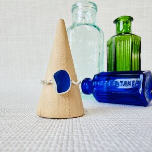 Size P - Sea Glass Ring