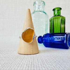 Size O - Sea Glass Ring