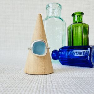 Size L - Sea Glass Ring