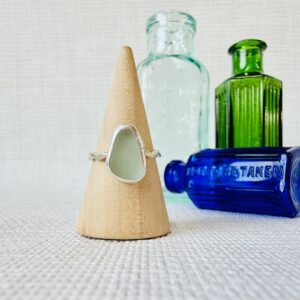Size L - Sea Glass Ring