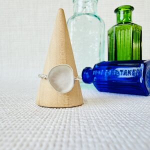 Size T - Sea Glass Ring